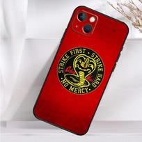 Cobra Kai Telefono Dėklas iPhone 14 13 12 11 16 15 Pro Max Plus Mini 7 8 X XR XS Max Minkštas Dėklas iPhone 15 Plus