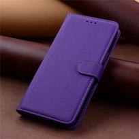 „Redmi Note 14 Pro Case Xiaomi Redmi Note 14 4G 5G Note 14 Pro 5G 4G 14C Pro+ Plus 5G Case“ odinis atverčiamas piniginės dangtelis „Xiaomi 14 14T Pro POCO X7“ RedMi 14C tamsiai violetine spalva