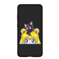 Phone Case for Samsung Galaxy S25 S24 S23 iPhone 16 15 Xiaomi Redmi Note 14 13 12 16E X 11 Pro Max OPPO Moto Huawei Sailor Anime Moon Girl Cute Cover for Motorola Moto G04 4G elnias