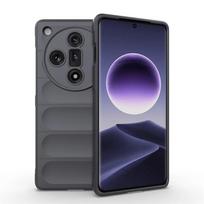 For OPPO Find X7 Ultra 5G Back Cover Case Soft Silicone Anti-fall Shockproof Phone Funda Coque Cases For Find X7 tamsiai pilka spalva