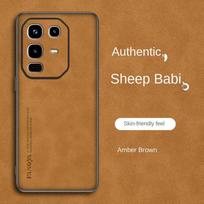 For Infinix Note 50 Pro Luxury Skinsheep Leather Case for Infinix Note50pro 40 Pro Plus 40X Protect Shockproof Silicone Bumper Infinix Note 50Pro geltona