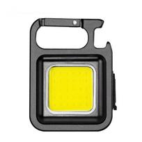 COB Kišeniniai Žibintuvėliai Raktų Pakabukas Žibintuvėlis USB Įkraunamas 6 Režimai Super Ryškus Mini Nešiojamas Darbinis Šviestuvas su Magnetu Lauko Kempingas White light-3 Modes