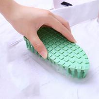 Naujas lankstus plastikinis šepetys grindims, skalbyklai, plytelėms, virtuvei ir kt. žalia