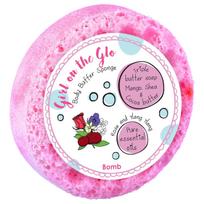 Bomb Cosmetics Girl On The Glo Body Buffer Soap Rose and Ylang Ylang 200 g