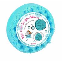 Bomb Cosmetics Mer-Made For Blue Waters Body Buffer Soap Sponge Sandalwood and Ylang Ylang 185 g