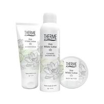 Therme Zen White Lotus Gift Set (Scrub 200ml+Body Butter 100g+Foaming Gel 200ml)