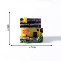 Mikropeizažas Kaimo Vilos Maži Nameliai Namo Dekoravimo Aksesuarai Samanos ir Sukulentų Apželdinimas Maži Papuošalai House Type A