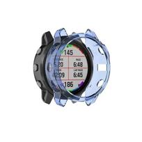 Apsauginis dėklas Garmin Fenix 7 7S 7X Pro Solar 6 6S 6X Pro laikrodžiams, TPU skaidrus apsauginis, išmaniojo laikrodžio dirželis, silikoninis buferio dangtelis For Fenix 6S 6SPro