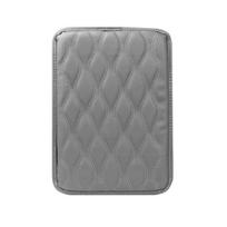 Universal Center Console Cover Waterproof Dirt-Resistant Armrest Box Cushion Protector with Elastic Straps pilka