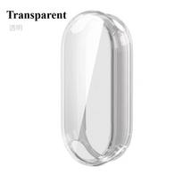 TPU dėklas Xiaomi Smart Band 10 9 8 NFC minkštas ekrano apsauginis rėmelis buferis Xiaomi Mi Band 10 keramikiniam Mi Band 9 8 dangtelis korpusas Mi Smart Band 8