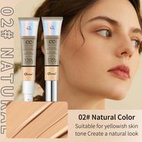 30g CC kremo pagrindas Vandeniui atsparus Maskuoklis Drėkinantis Apsauginis kremas nuo saulės Skystas SPF 50+ Ilgai išliekantis Šviesinantis Makiažo bazė
