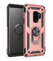 Šarvuotas smūgiams atsparus dėklas, skirtas Samsung Galaxy J5 J7 2017 J8 J4 J6 Plus A6 A8 A7 2018 S8 S9 S10 Lite Note 8 9 10 J2 Core Bamperio dangtelis S8 ryškiai rožinė