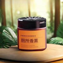 Tualeto Aromaterapinis Dezodoruojantis Kietas Kvepalas, Oro Gaiviklis, Vonios Aromaterapija Pašalina Kvapus ir Palieka Ilgai Išliekantį Kvapą [1 bottle] Osmanthus