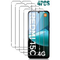 3 vnt. grūdinto stiklo Xiaomi POCO C85 Redmi 15C 4G/5G apsaugai Grūdinto stiklo ekrano apsauga POCO C85 balta