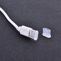 10X C tipo dulkių kištukas, USB įkrovimo prievado apsauginis silikoninis dangtelis išmaniajam telefonui