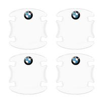 4 vnt. Skaidrus M LOGO Automobilio Durų Apsauga Nuo Susidūrimo Buferio Juostelės Lipdukas BMW X7 X3 X4 X5 X6 3 4 5 6 7 Serijos Z4 M M3 M5 M6 E38 E39 E46 E53 black