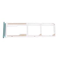 Replacement Sim Card Tray Memory Card Slot Holder with Eject Pin Brush for Xiaomi Redmi Note 9 Green žalia