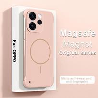Plonas, be rėmelio, magnetinis, atsparus smūgiams dėklas, skirtas OPPO Reno 15 Pro, taip pat tinka OPPO Reno 15 15Pro, su Magsafe, kietas PC, matinis galinis dangtelis OPPO Reno15 Pro