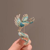 Luxurious Phoenix Arrival Brooch: Exquisite High-End Corsage Pin for Women