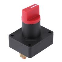 6MM 300A Akumuliatoriaus atjungiklis, Aukščiausios kokybės, Grandinės pertraukiklis, Juoda Raudona Plastikinė, Taikomas Kemperyje, Valtelėje, Jachtoje