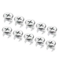 20 vnt. 13mmx10mm Jungtys Detalės Užraktas Spintos Stalčiaus Drabužinės Baldų Cam Lock Veržlė 20pcs