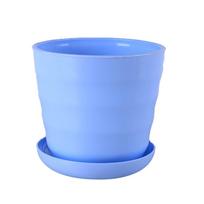 Colorful Desktop Decoration With Trays Succulent Plant Flowerpot Mini Basin Flower Pot Green Plant dangaus mėlyna spalva