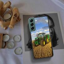 Ūkinis transporto priemonės Traktoriaus Telefonas Samsung Galaxy S24 S22 Ultra S21 Plus S20 S23 FE Dėklas S10 S10E S9 S8 S7 Edge Dangtelis Silikoninis Minkštas Samsung S22