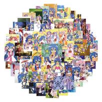 80 Cartoon Cute Lucky Star Izumi Saki Stickers for Journals, DIY Stationery, Phones & Laptops