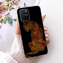 Skirta Samsung Galaxy S10 Lite dėklas SM-G770F Prabangus drugelių ir medžio tapytas dangtelis Minkšto silikono telefono dėklas Samsung S10 Lite krepšiams Galaxy S10 Lite