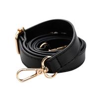 Keičiamas Reguliuojamas Crossbody Odinis dirželis Piniginė Rankena Pečių Krepšiai Priedai Rankinės Diržai juoda
