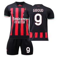 2022-23 AC Milan home jersey #11 Ibrahimović #9 Giroud #17 Leão #19 Theo Football Jerseys 20
