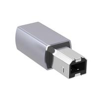 USB B to USB C Adapter USB C Female to Printer Male Converter Type C to USB B Connector Support Data Sync for Printer 1