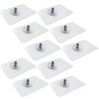 10 vnt. Varžtų lipdukai Didelio patvarumo, be gręžimo, PVC, lipnūs, vientisi lipdukai, buitinės reikmenys 9 mm