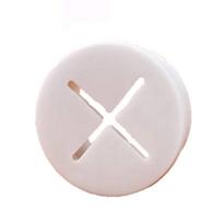 Flexible Silicone Cable Cord Grommet Rubber Grommets Cable Wire Hole Cover for Office Home Computer Desk, Table, TV Console,PC 20mm balta