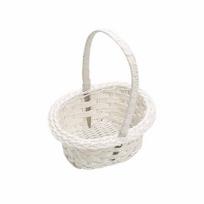 Plastikinis audimas daržovių vaisių pikniko laikymo krepšelio dėžutės kosmetikos organizatorius Oval** beige