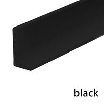 50-300CM Silikoninė Dušo Užtvara Guminis Vandens Kamštis Vonios Kambario Vandeniui Atspari Juosta Black 50cm black