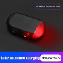 Universal Car Solar Energy Warning Light Led Flashlight Indicator In-Night Caution Strobe Truck Warning Light Running Lamp