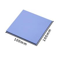 Gpu Cpu Heatsink Cooling Conductive Silicone Pad 100Mm*100Mm*1Mm Thermal Pad  100mm*100mm*1mm