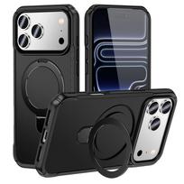 Apple 2-in-1 PC shockproof magnetic mobile phone case is simple and multi-color, can be customized 17pm matte magnetic shock-proof iphone17 juoda