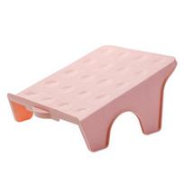 Shoe Rack Space Storage Shelf Household Saving Double Multifunctional Shoe Holder Shelf rožinė