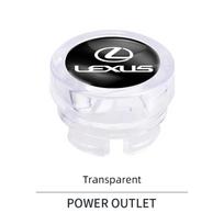 YMIN2 Lexus Car Cigarette Lighter Dust Cover Auto Accessories For Lexus F SPORT ES RX NX LS UX LM LX GX LC RZ IS CT GS RC HS SC LBX