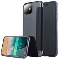 Magnetinės knygos oda + TPU piniginės atverčiamas dėklas, pilnas dangtelis telefono dangtelis, skirtas iPhone 15 14 Pro Max 13 11 12 Pro Max SE 2020 7 8 6S iPhone X rožinio aukso spalvos
