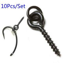 10 vnt Apvalūs žiediniai masalo varžtai karpių žūklei Boilie masalas Pop Up Chod Rigs 12mm