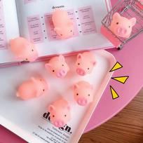 Juokingi kiaulės išspaudžiami žaislai vaikams Įdomūs animaciniai filmai, minkšti vaikams, mažinantys stresą, lėtai kylanti dovana 1PC rožinė