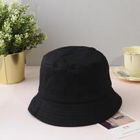 FAITOLAGI vasarinė sulankstoma kibiro kepurė lauko apsaugai nuo saulės vienspalviai unisex žvejų kepurės kepurė juoda