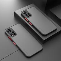 Prabangus skaidrus matinis telefono dėklas Xiaomi 14T 13T 12 Lite Poco F6 X6 X5 Pro Redmi 14C 13C K50 Note 13 Pro 12 11 Note 10 Pro 5G smūgiams atsparus dėklas Redmi Note 13 4G juoda