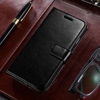 Magnetinis odinis knygos atverčiamas dėklas, skirtas Samsung Galaxy A21S A51 A71 A01 A11 A21 A31 A41 A81 A91 M30S M60S M80S M01 M11 M21 M31 M41 M31 5G minkštas dangtelis Samsung Galaxy M01 juoda