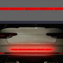 1PC saugaus automobilio bagažinės atšvaito lipdukas Automobilio kėbulo priedai Auto raudona
