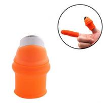Ūkio Daržovių Vaisių Rinktuvas Marinuoti pipirai Marinuoti agurkai antgaliukai Geležinis nagų rinktuvas Sodas Sodas Vynuogių rinktuvas 2.3*4.8cm orange