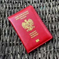 Lenkija Lenkijos paso viršelis Kelionių priedai Paso dėklas Na Dokumenty Etui Na Paszport Okładka raudona